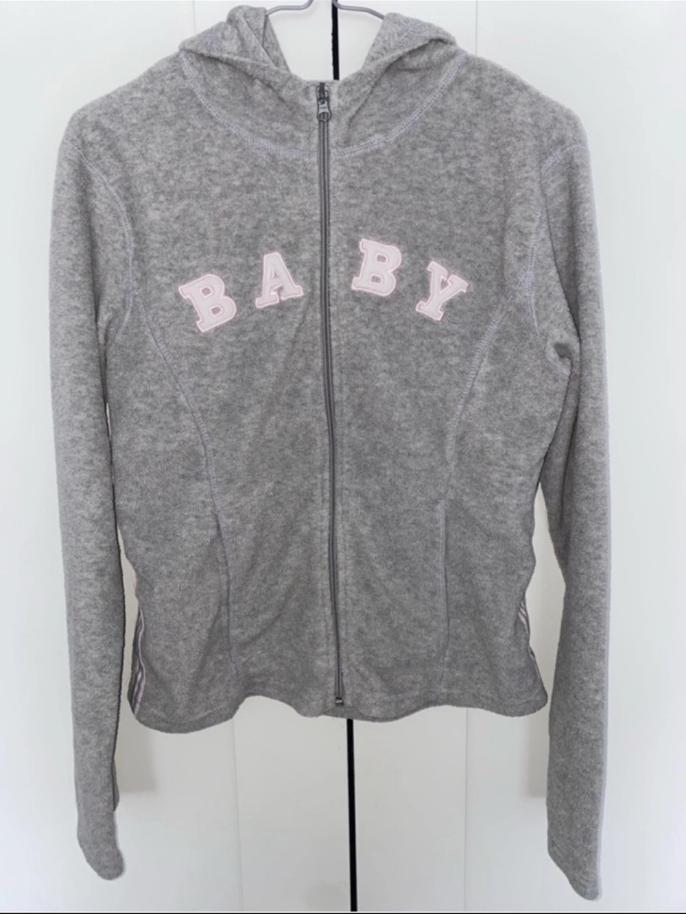 Genuine Y2K 725 Originals Pink
Baby Graphic Full Zip Hoodie Small